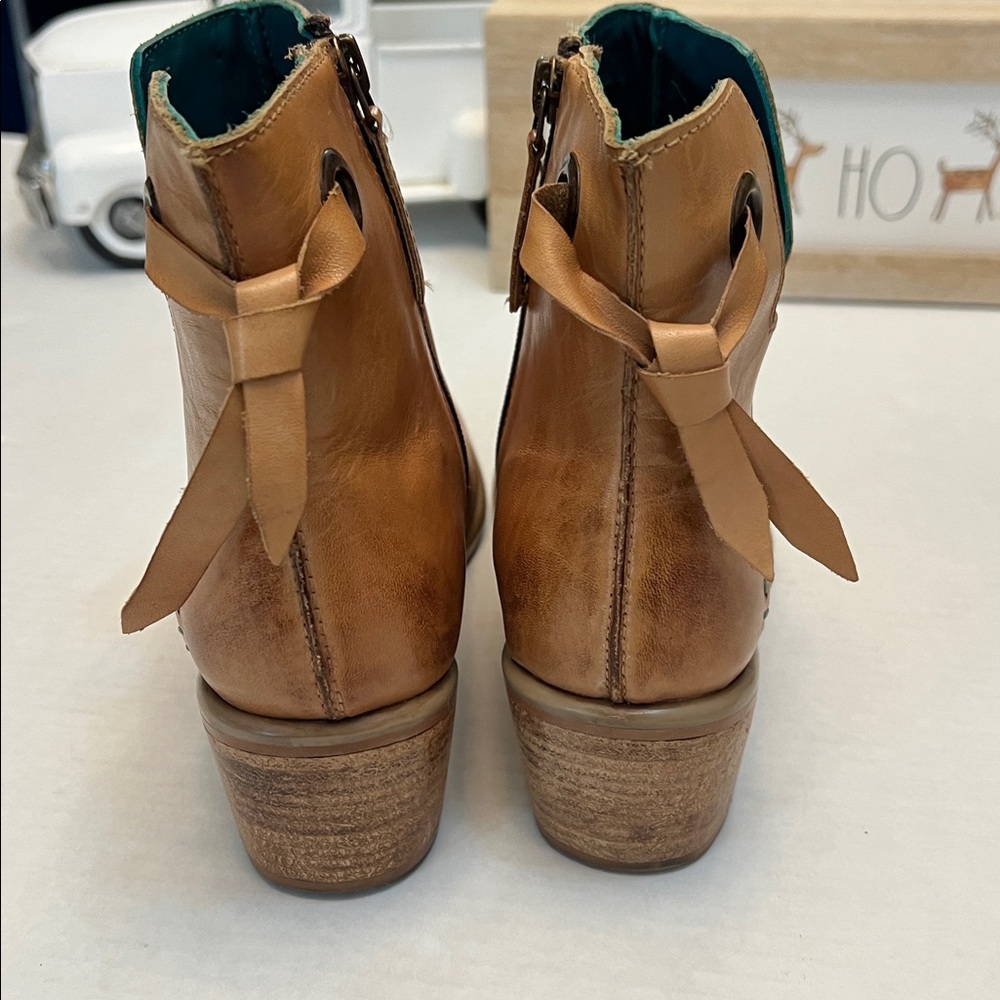 ROAN BY BED|STU AUSTRALIA LEATHER BOOTS 7 - Picture 4 of 16